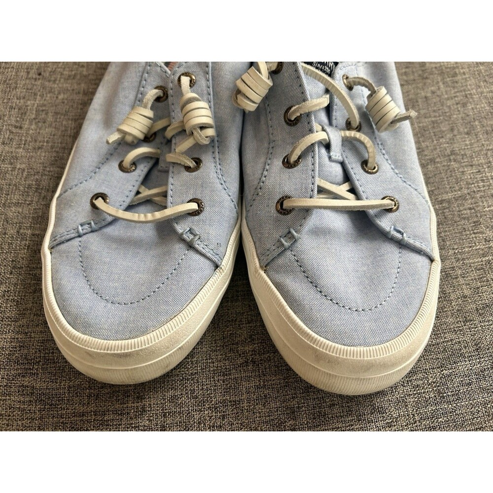 Sperry Memory Foam Canvas Top Sliders Womens Size… - image 4